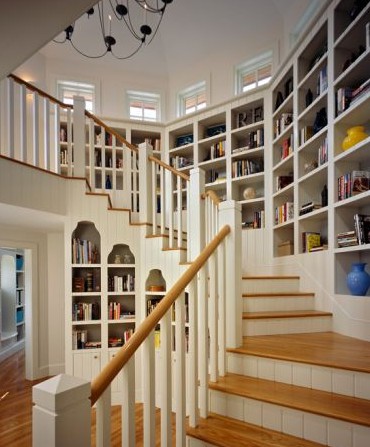 bibliotheque escalier