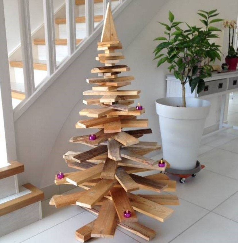 Créer un sapin de Noël en palette de bois